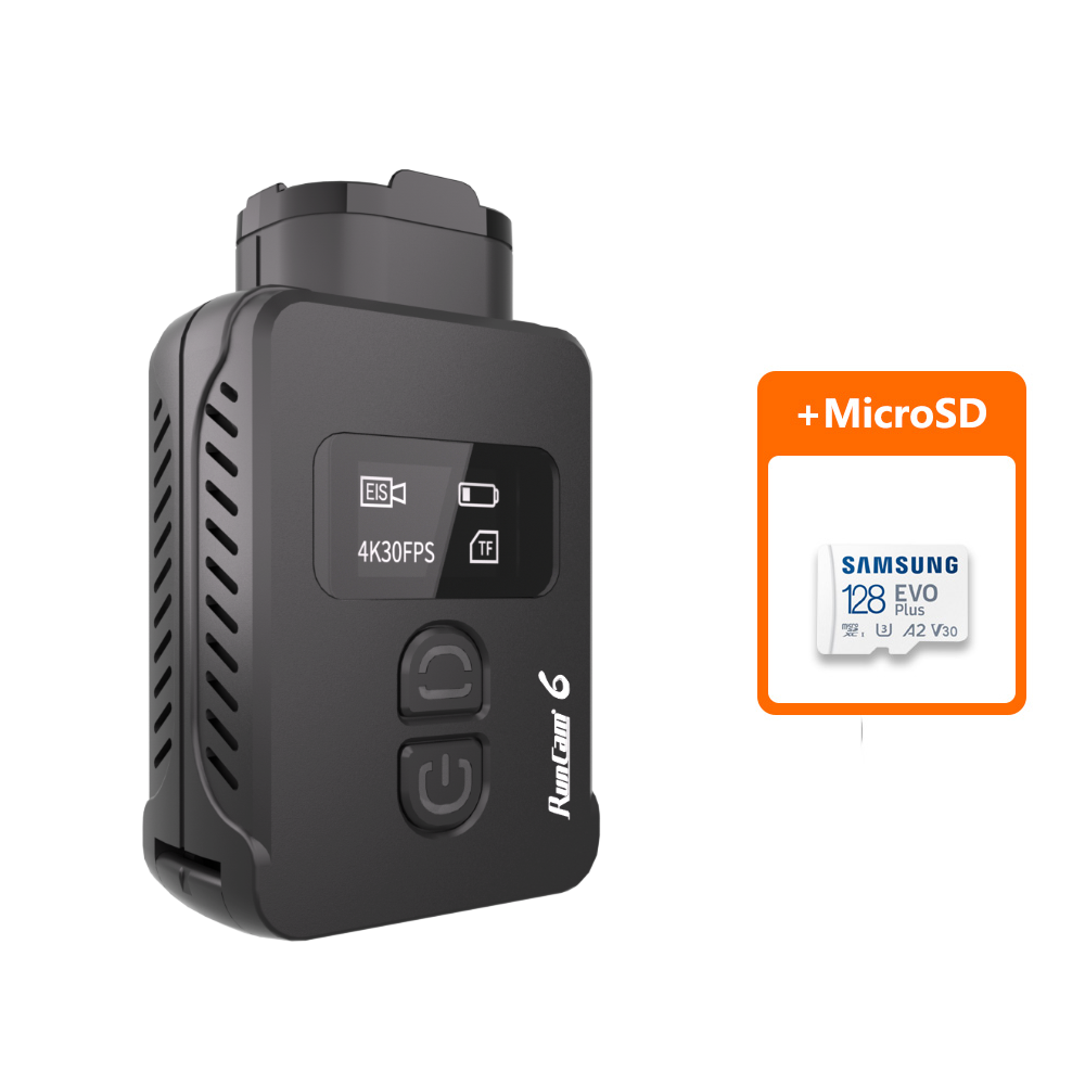 RunCam 6 4K 128GB SD Card 30FP - Drone Camera Wide Angle recension och pris