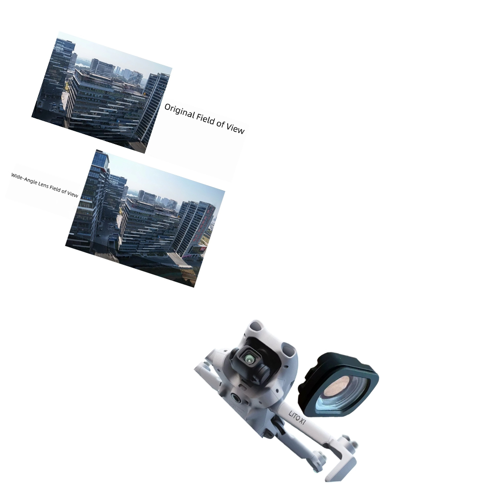 Wide Angle Lens for DJI Lito x - Drone Camera Filter recension och pris