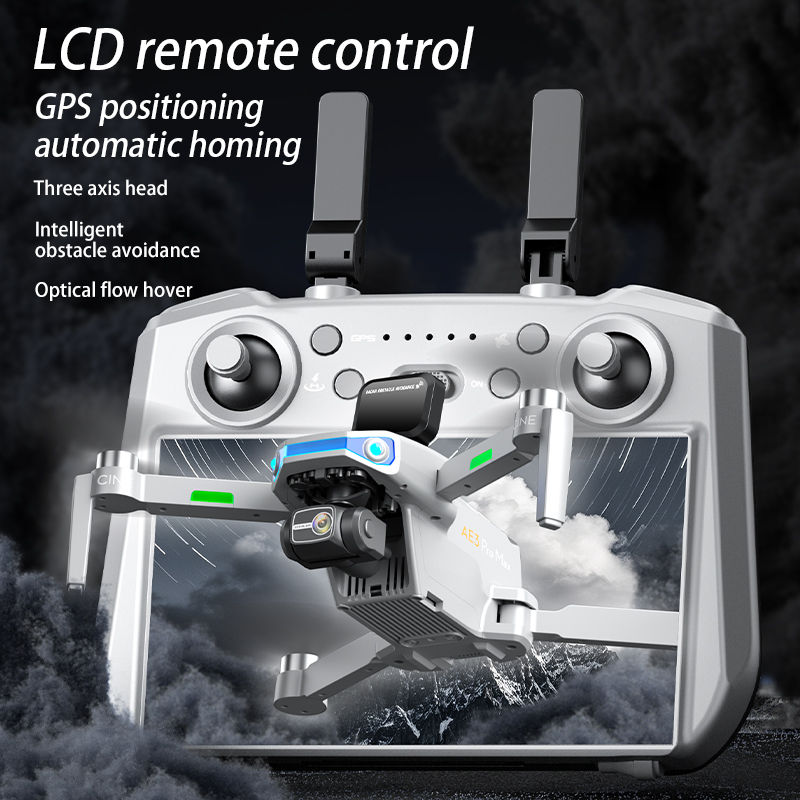 AE3 PRO Max NEW LCD SC GPS Dro - Drone Camera 4K recension och pris