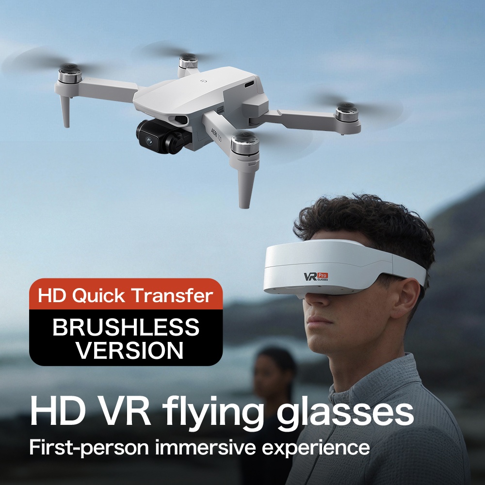 VR Glasses RC Drone Brushless  - Drone Camera 4K recension och pris