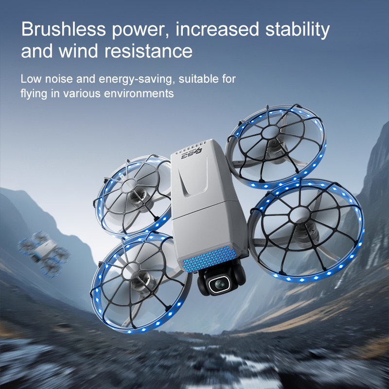 New Mini Foldable Drone G63 Op - Drone Camera With Gimbal recension och pris