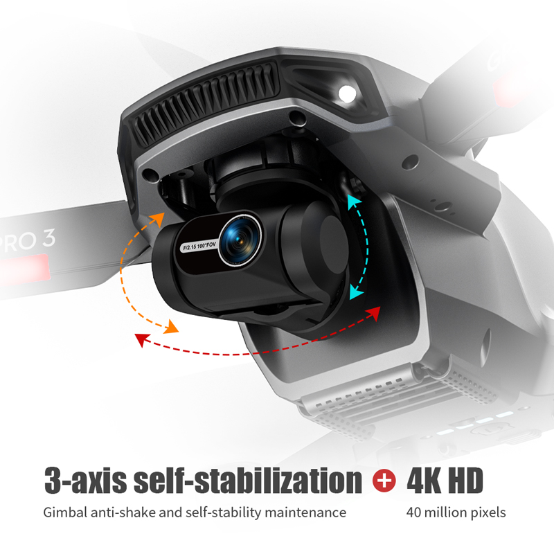 L106 Pro 3 Drone 5G WIFI FPV F - Drone Camera 4K recension och pris