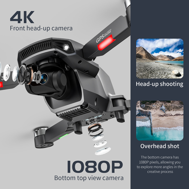 L106 Pro 3 Drone 5G WIFI FPV F - Drone Camera 4K recension och pris