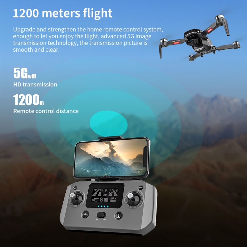 L106 Pro 3 Drone 5G WIFI FPV F - Drone Camera 4K recension och pris