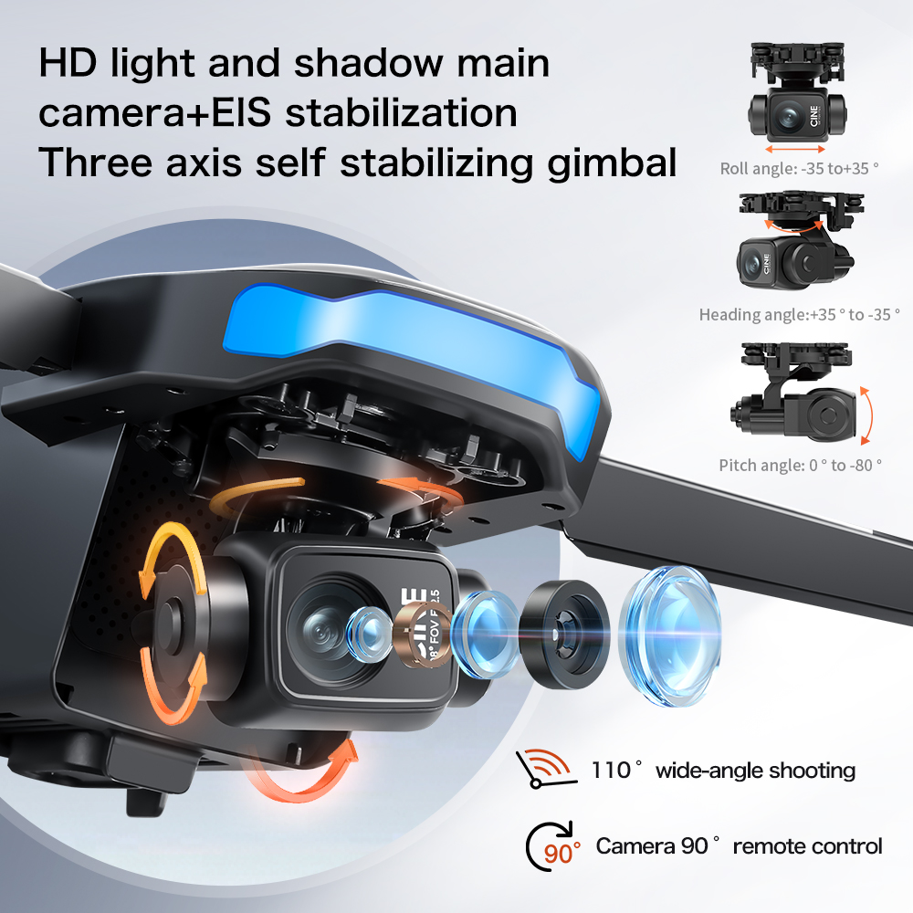 New S-X1 MAX Drone GPS 8K Prof - Drone Camera Lens recension och pris