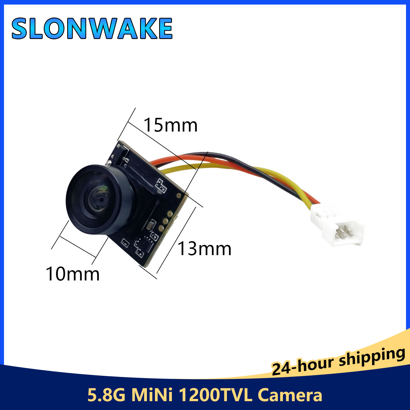 SLONWAKE Ultra Mini 5.8G FPV C - Drone Camera Wide Angle recension och pris
