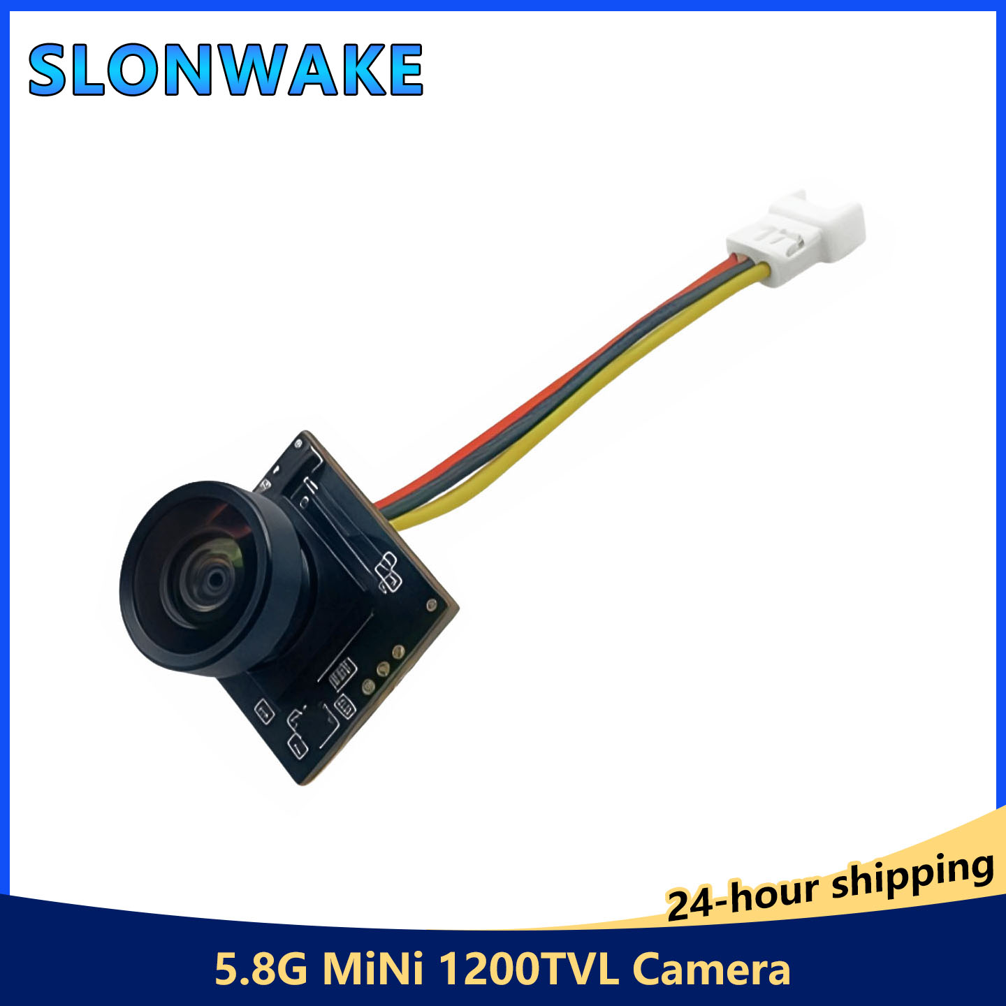 SLONWAKE Ultra Mini 5.8G FPV C - Drone Camera Wide Angle recension och pris